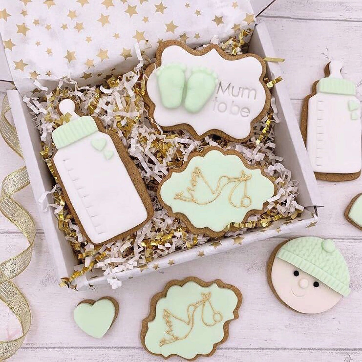 Stork Cookie Embosser