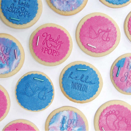 Stork Cookie Embosser