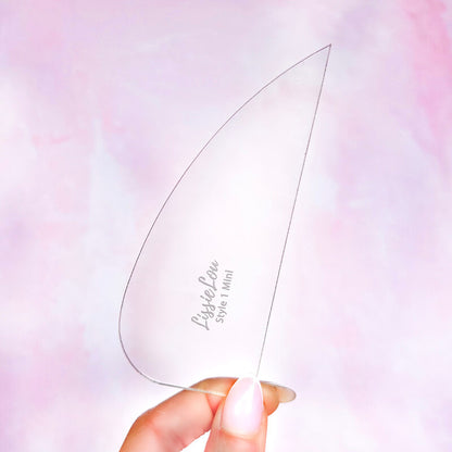 Mini Acrylic Cake Scrapers