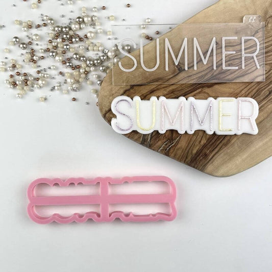 Summer Cookie Cutter and Embosser