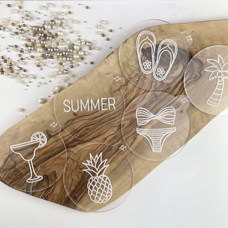 Flip Flops Summer Cookie Embosser