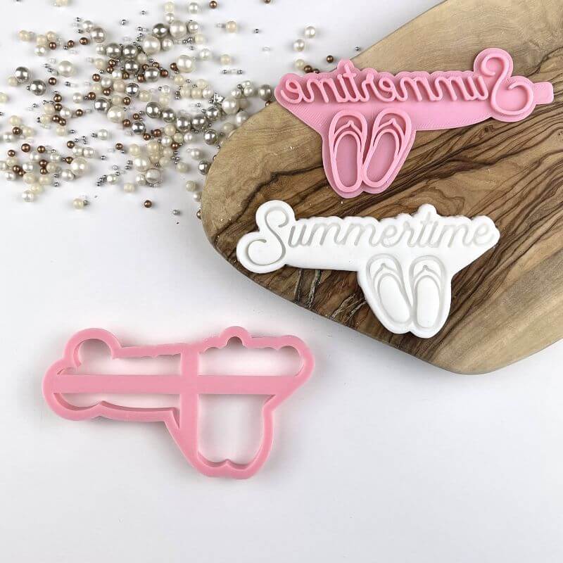 Summertime Cookie Cutter and Stamp