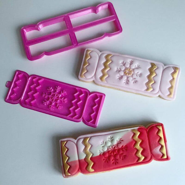 Christmas Cracker Cookie Cutter and Stamp