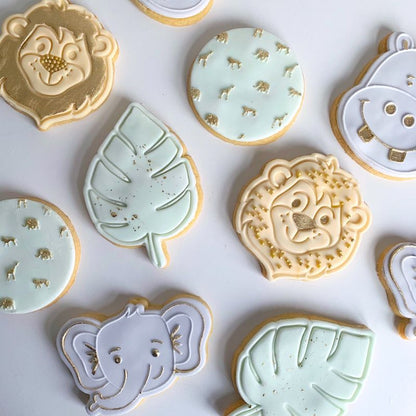 Elephant Jungle Cookie Cutter and Embosser