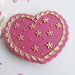 Frilly Heart Valentine's Cookie Cutter and Embosser