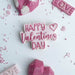 Happy Valentine's Day Style 2 Cookie Cutter and Embosser
