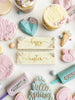 Easter in Verity Font Cookie Cutter and Embosser