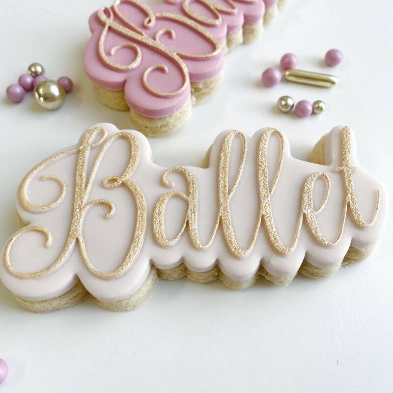 Ballet Cookie Cutter and Embosser