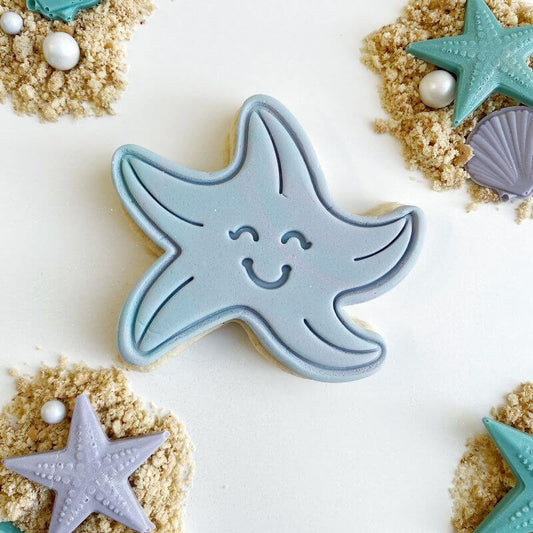Starfish Under The Sea Cookie Cutter and Stamp