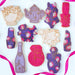 Champagne Glass with Bow Hen Party Cookie Cutter and Embosser