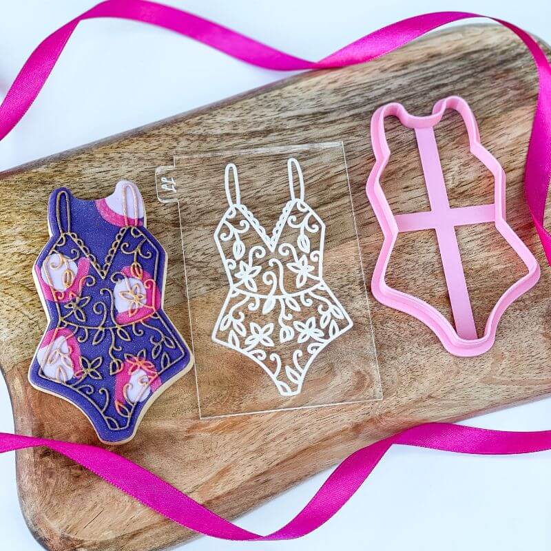 Bodysuit Hen Party Cookie Cutter and Embosser