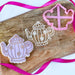 Afternoon Tea Pot Hen Party Cookie Cutter and Embosser