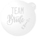 Team Bride with Champagne Bottle Cookie Embosser