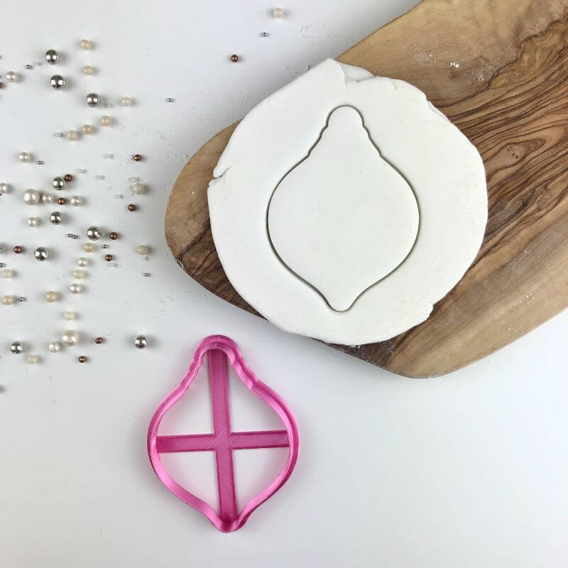 Teardrop Bauble Cookie Cutter