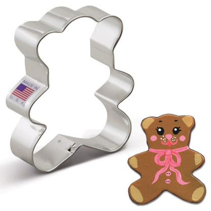 Teddy Bear Metal Cookie Cutter