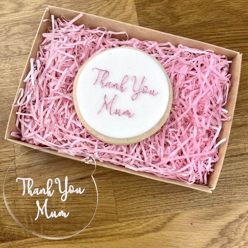 Thank You Mum Mother's Day Cookie Embosser