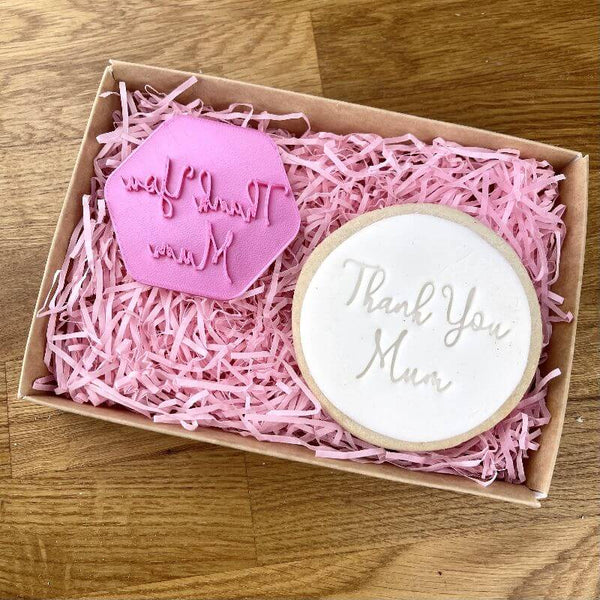 Thank You Mum Mother's Day Cookie Stamp