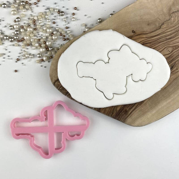 Thank You with Leaves Wedding Cookie Cutter