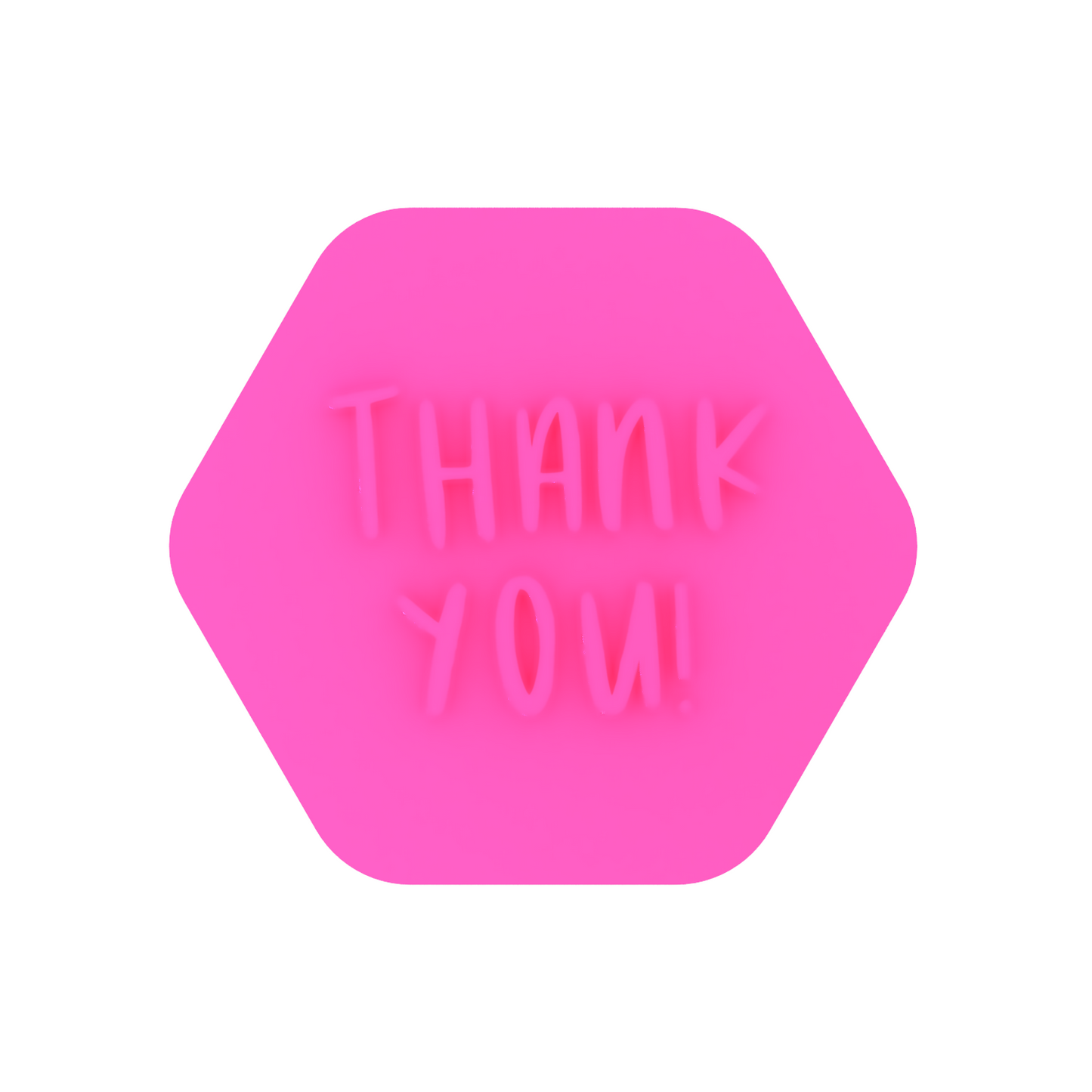 Thank You Sunny Font Cookie Stamp