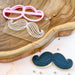Moustache with Lines Father's Day Cookie Cutter and Embosser