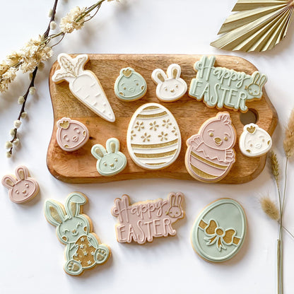Easter Chick Large Cookie Cutter and Embosser