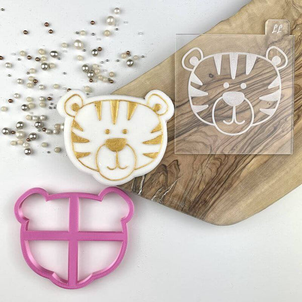 Tiger Jungle Cookie Cutter and Embosser