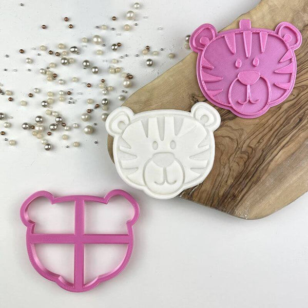 Tiger Jungle Cookie Cutter and Stamp