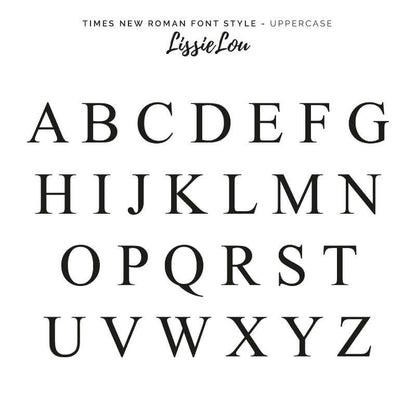 Standard Initial Letter A-Z Style Cookie Embosser