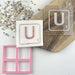 U Tile Mother's Day Cookie  Cutter and Embosser