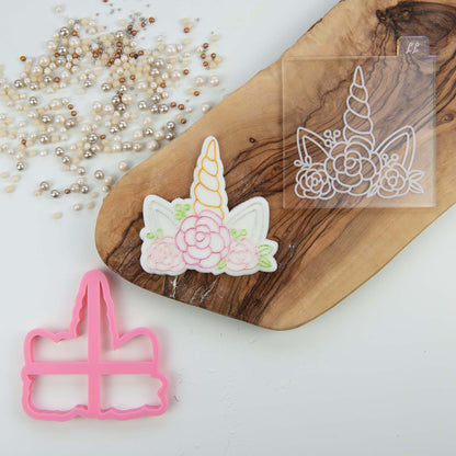 Unicorn Horn Cookie Cutter and Embosser