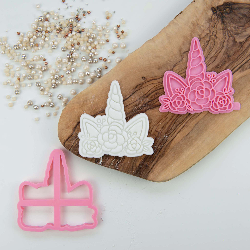 Unicorn Horn Cookie Cutter and Stamp
