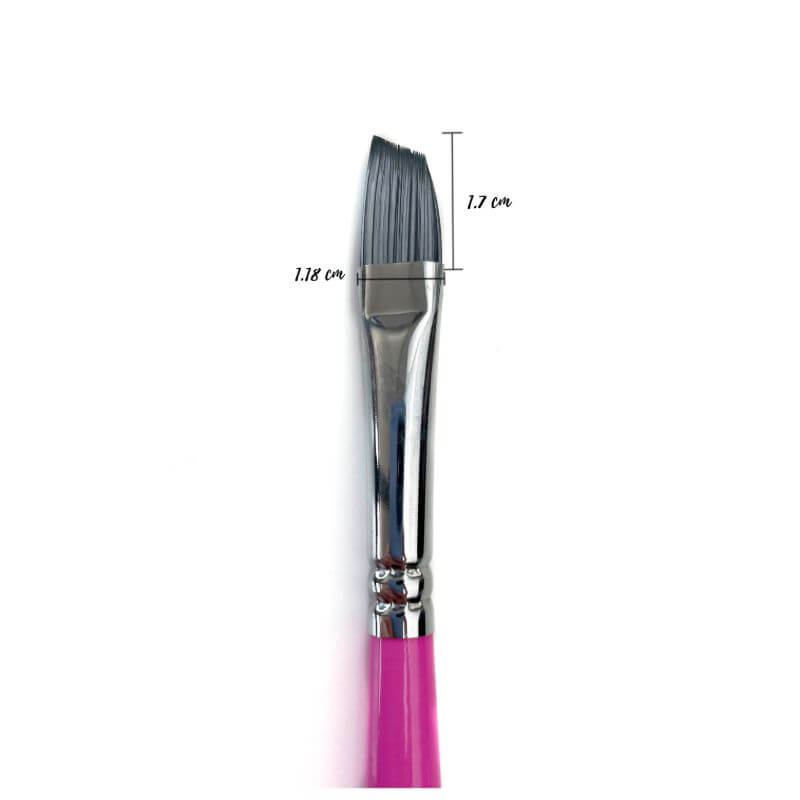 LissieLou Angular Paint Brush Size 8