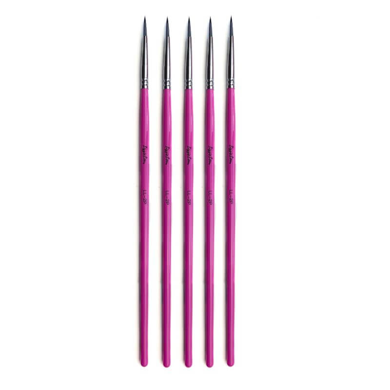 LissieLou Pointed Paint Brush Size 2