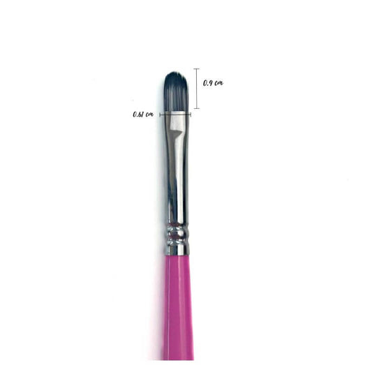 LissieLou Filbert Paint Brush Size 2