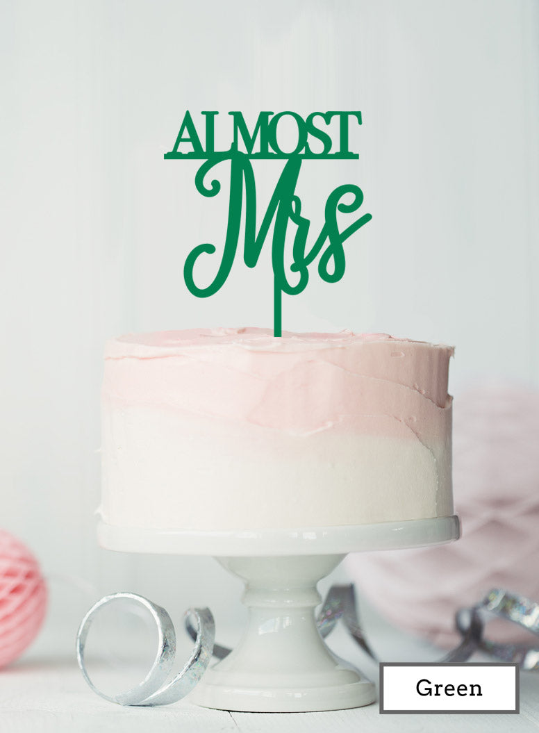ALMOST Mrs Hen Party Acrylic Shopify - Green