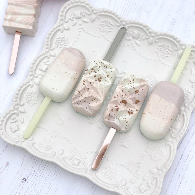 Nude Tones Acrylic Cakesicle Sticks