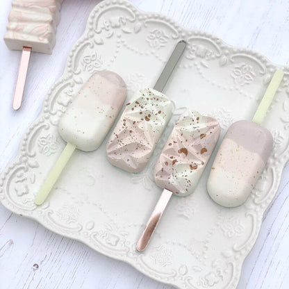 Nude Tones Acrylic Cakesicle Sticks