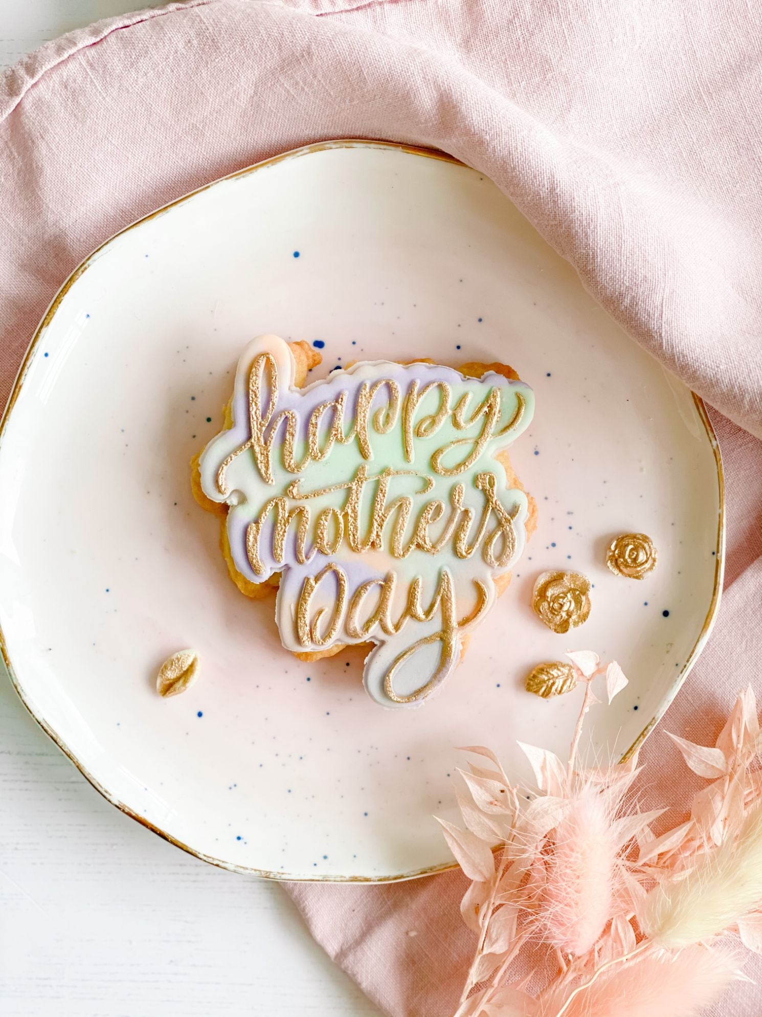 Happy Mother's Day Style 1 Cookie Cutter and Embosser