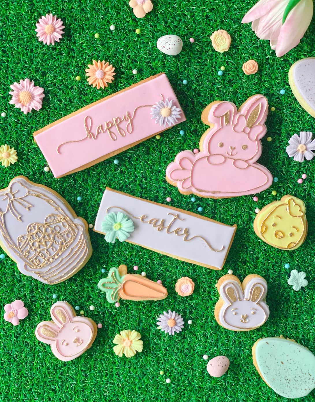 Easter in Verity Font Cookie Cutter and Embosser