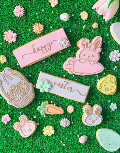 Easter Eggs Basket Cookie Cutter