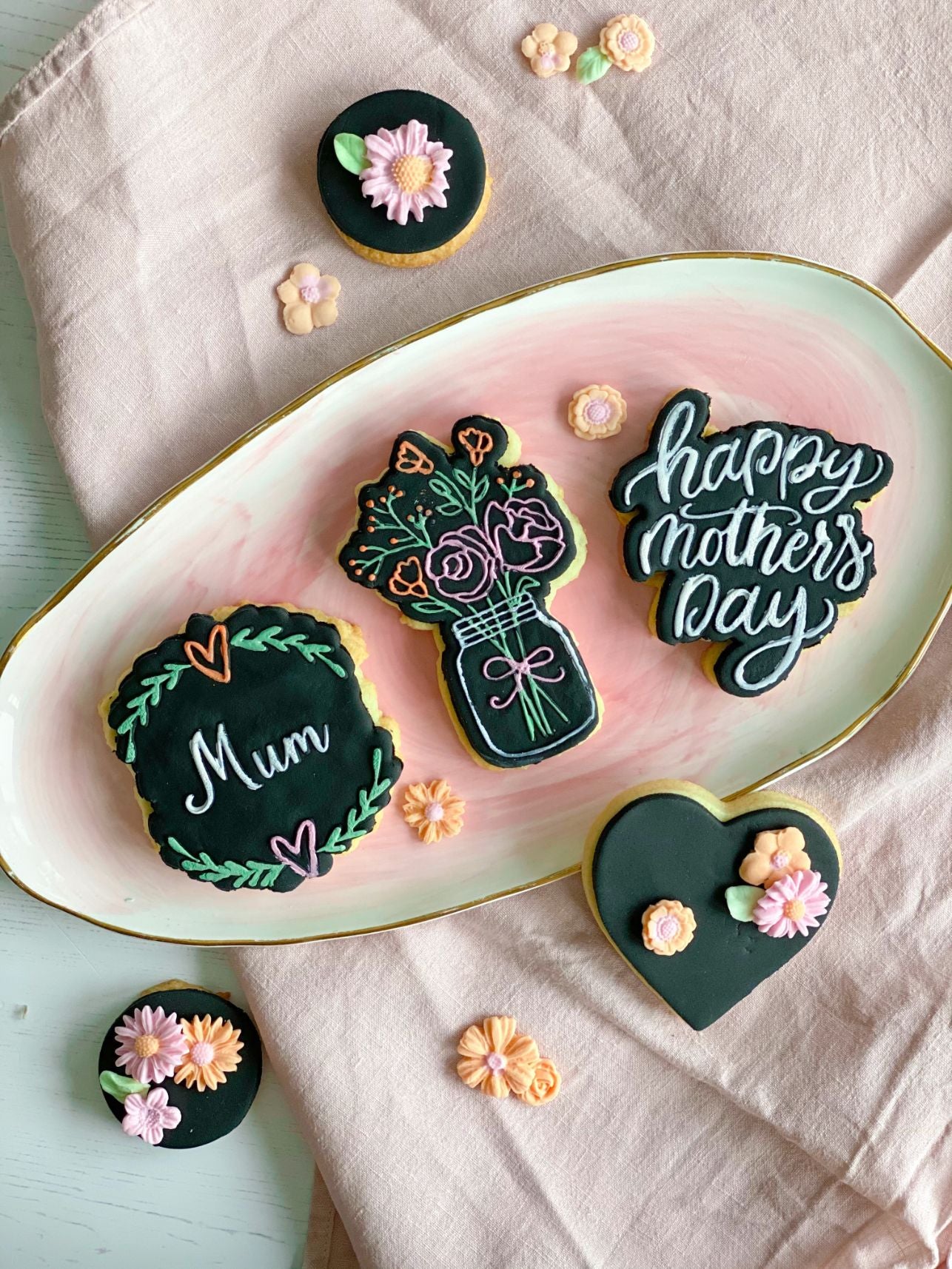 Happy Mother's Day Style 1 Cookie Cutter and Embosser