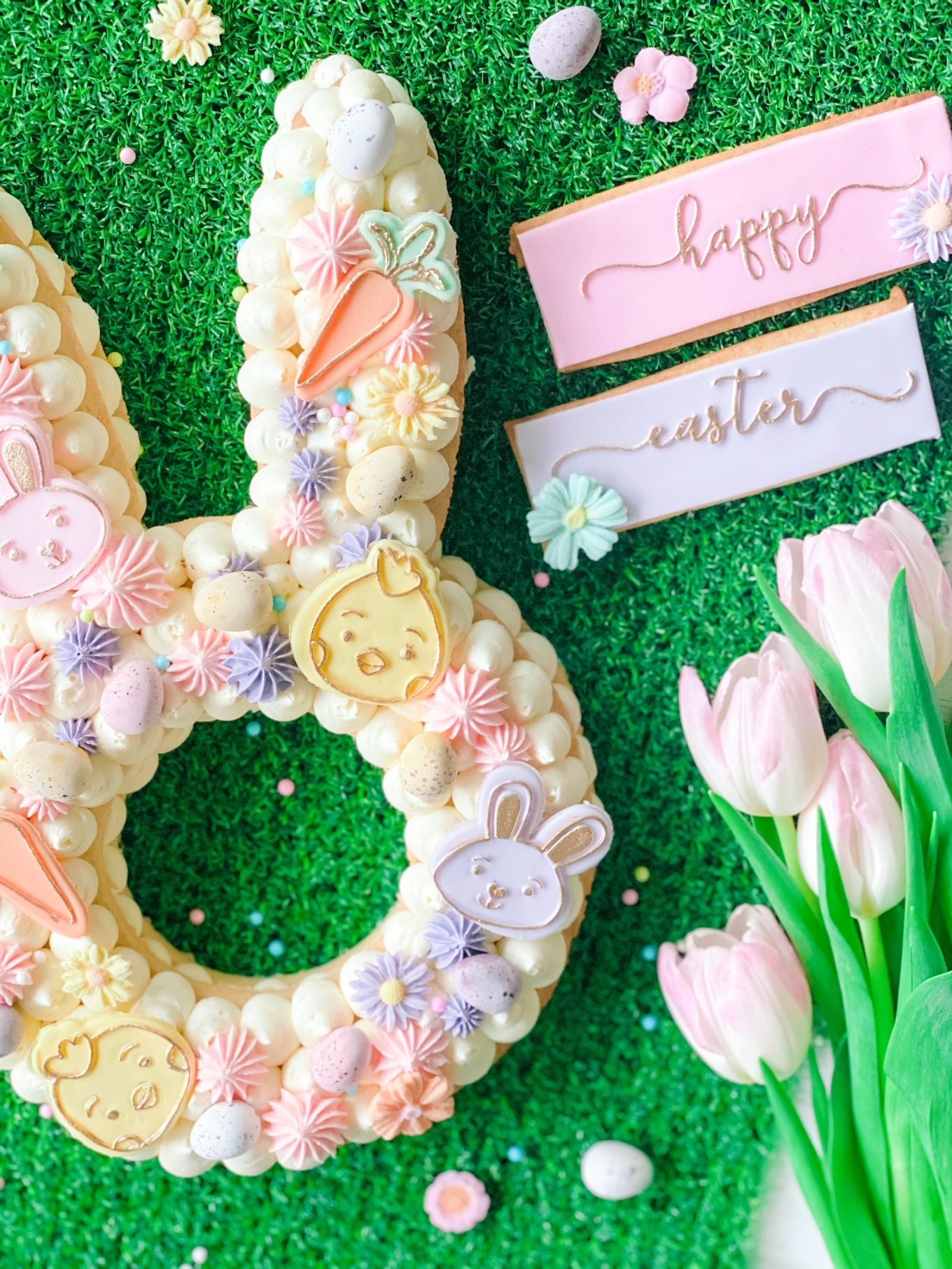 Easter in Verity Font Cookie Cutter and Embosser