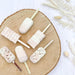 Mirror Rose Gold Acrylic Cakesicle Lollipop Sticks