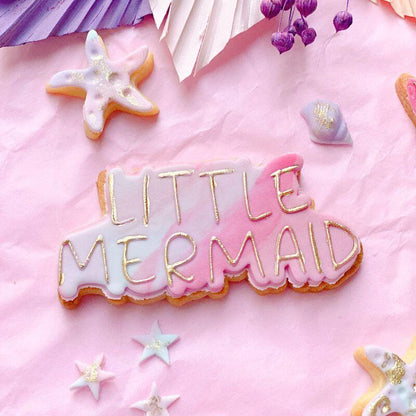 Little Mermaid Under The Sea Cookie Cutter and Embosser