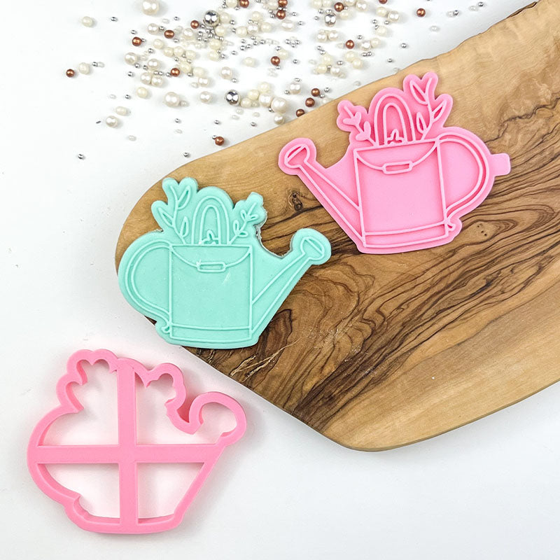 Watering Can Father's Day Cookie Cutter and Stamp