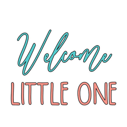 Welcome Little One Baby Shower Cookie Cutter