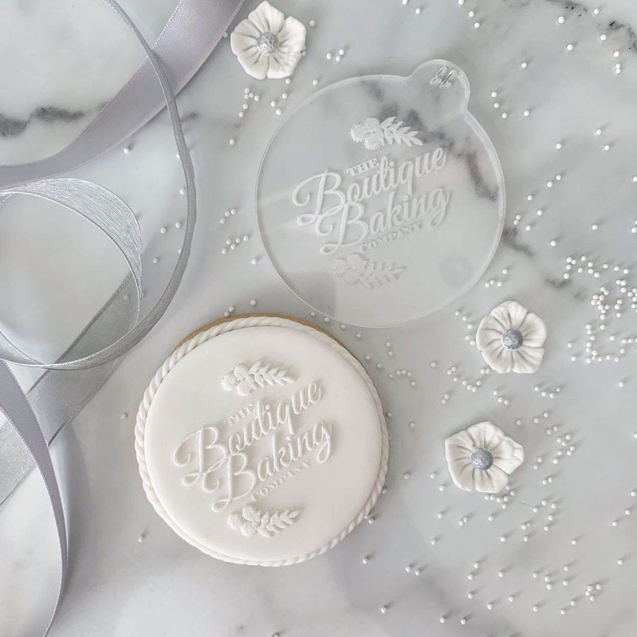 Custom 'Your Logo' Cookie Embosser