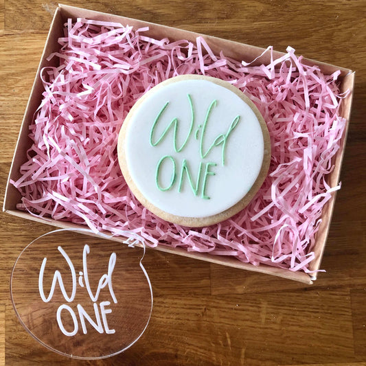 Wild One Cookie Embosser