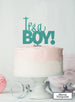 It's a Boy Baby Shower Cake Topper Premium 3mm Acrylic Mirror Turquoise
