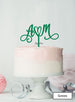 Custom Initials Heart Pretty Wedding Acrylic Shopify - Green